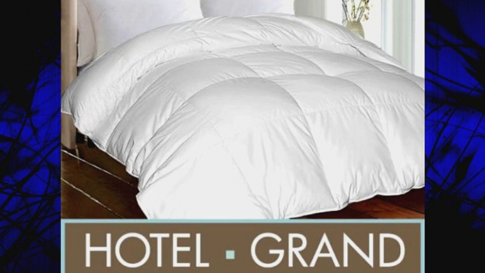 Hotel Grand Oversized Luxury 1000 Thread Count Egyptian Cotton Down Alternative Comforter (King)