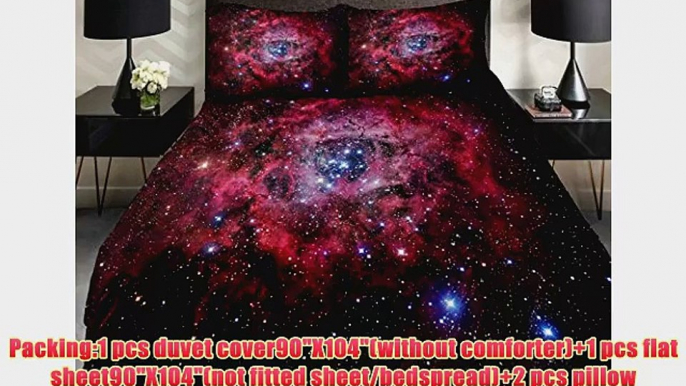 Anlye Galaxy Quilt Cover Galaxy Duvet Cover Galaxy Sheets Space Sheets Outer Space Bedding