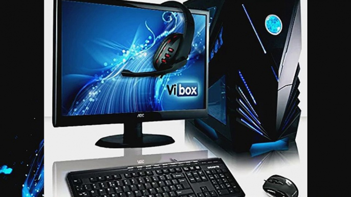 VIBOX Ultra Paket 11A - Quad Core B?ro Familie Gamer Gaming PC Multimedia Desktop PC Computer