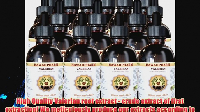 Valerian Liquid Extract Organic Valerian (Valeriana Officinalis) Dried Root Tincture 15x4 oz