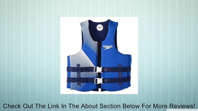 Speedo Adult Neoprene Lifejacket Blue - X Large / Xx Large Review