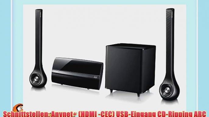 Samsung HT-ES6200 2.1 3D-Blu-ray-Heimkinosystem (400 Watt WiFi) schwarz