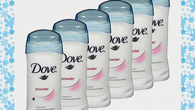 Dove Invisible Solid Anti-Perspirant Deodorant Powder 73 g Deodorant Stick (Pack of 6)