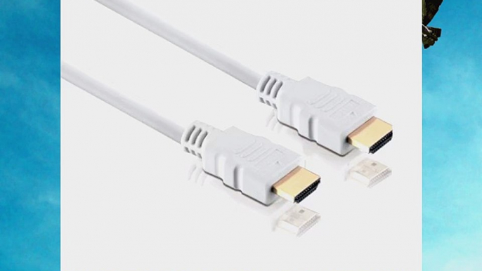 PerfectHD HDMI Kabel Stecker A -Stecker A (wei?) mit Ethernet - 10 Meter - 6 St?ck