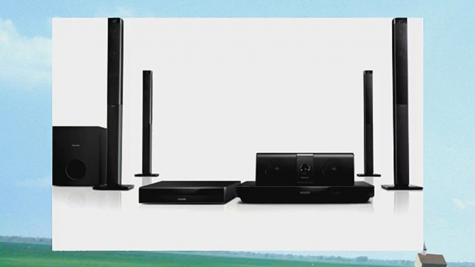 Philips HTB5580G/12 5.1 Blu-ray Heimkino-System (4x Standlautsprecher 3D 1000 Watt RMS Bluetooth)