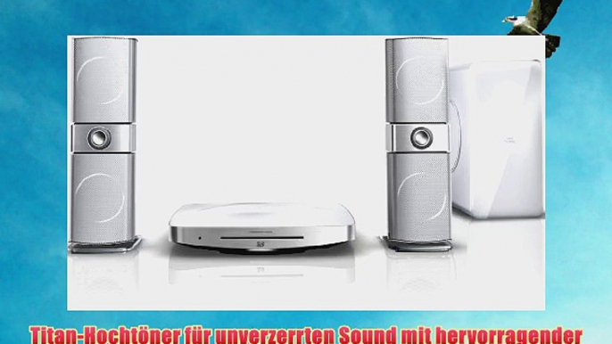 Philips Fidelio HTB9245D/12 2.1 Heimkinosystem mit Crystal Clear Sound (3 D Blu-ray Smart TV