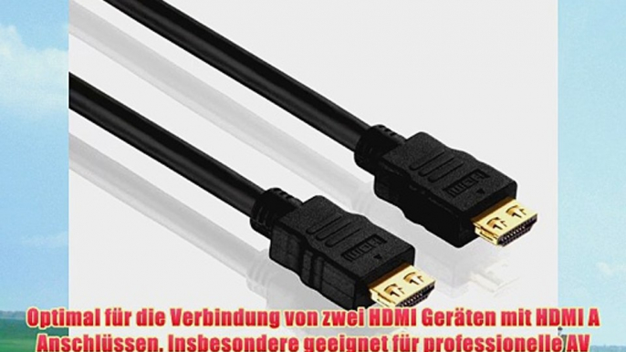 PureLink PI1000-100 PureInstall Serie Zertifiziertes High Speed HDMI-Kabel (HDMI A Stecker