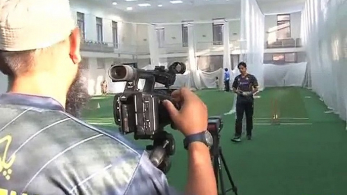 Dunya News- Saeed Ajmal's new bowling action surfaces.