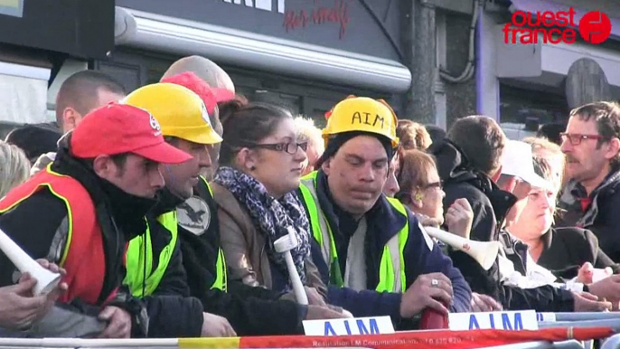 Abattoirs AIM: les réactions devant le tribunal de Coutances