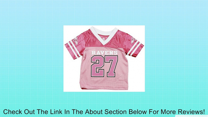 Baltimore Ravens NFL Ray Rice #27 Pink Infant Girls Jersey Review