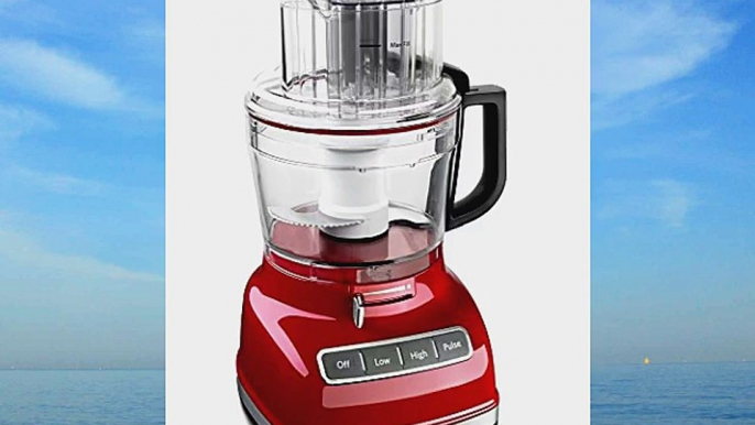 KitchenAid KFP1133ER 11-Cup Food Processor with Exact Slice System - Empire Red