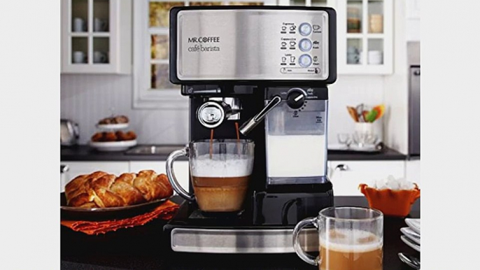 Mr. Coffee Cafe Barista Espresso Maker with Automatic milk frother BVMC-ECMP1000