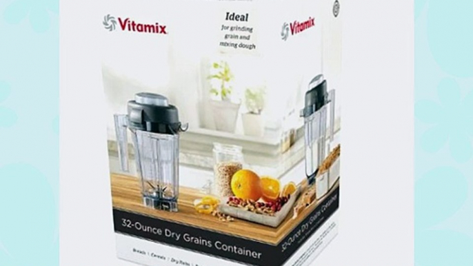 Vitamix 32-ounce Dry Grains Container with Whole Grains Cookbook