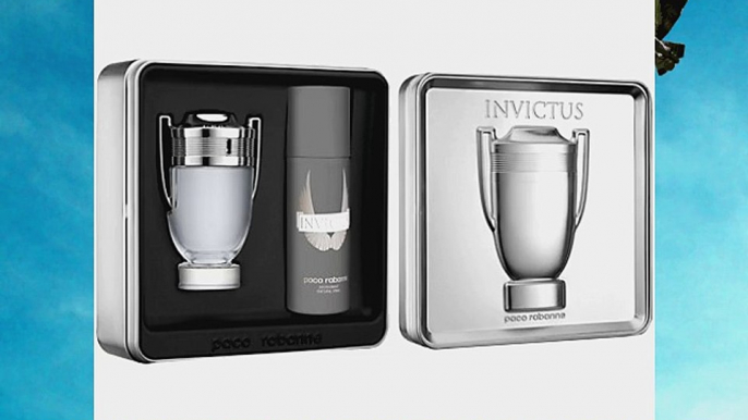 PACO RABANNE INVICTUS 100ML EAU DE TOILETTE SPRAY 150ML DEODORANT SPRAY - 1 SET