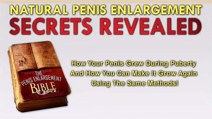 Penis Enlargement Bible   BioSystem Presentation