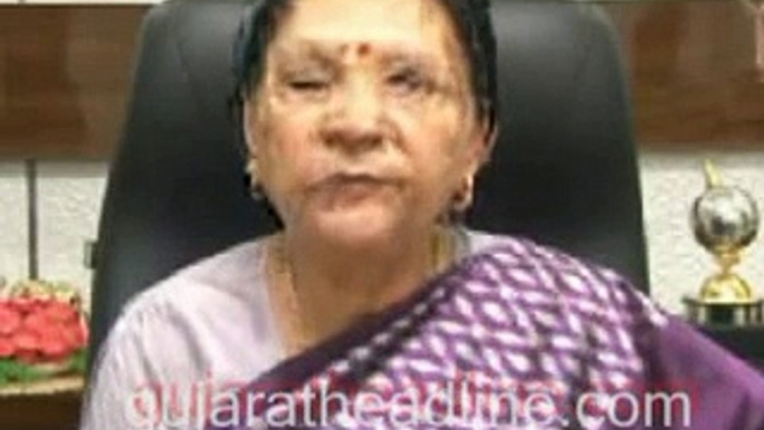 Gujarat CM Anandiben Patel message on International Womens Day