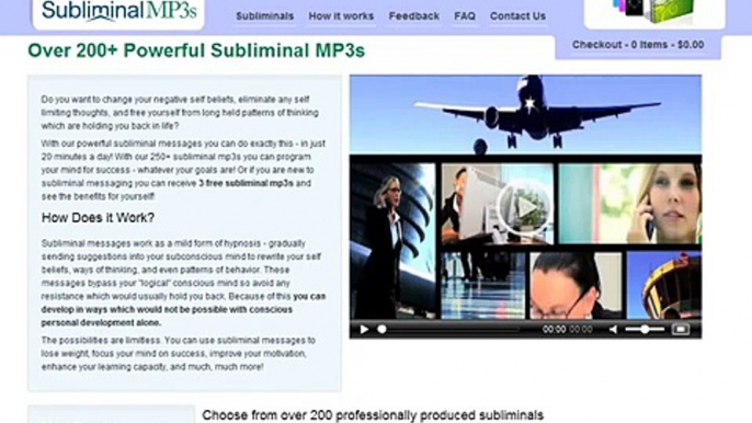 Subliminal Messages - Over 200 Subliminal MP3s Review