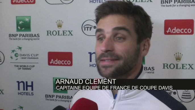 Tennis - Coupe Davis Clément : «C'était beau à voir»