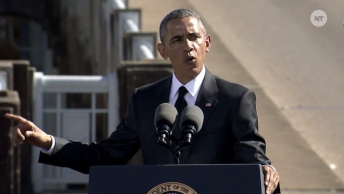 President Obama: If You Think Nothing's Changed Since Civil Rights Movement, Ask Someone Who Was Here