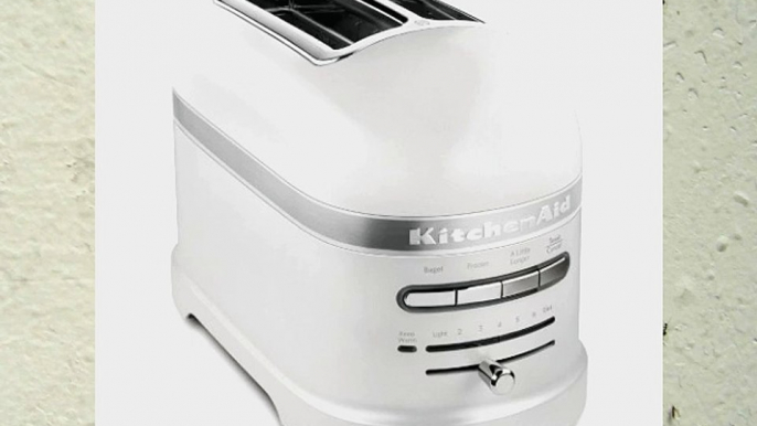 KitchenAid Pro Line Series Frosted Pearl White 2-Slice Automatic Toaster