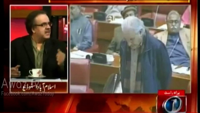 Asif Zardari declared Raza Rabbani as Impotent in 2009 & today he agreed to elect him Chairman Senate - Dr. Shahid Masood