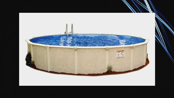 Embassy Pool 4-1800 PARA100 Above Ground Swimming Pool 18-Feet by 52-Inch Creamy Tan