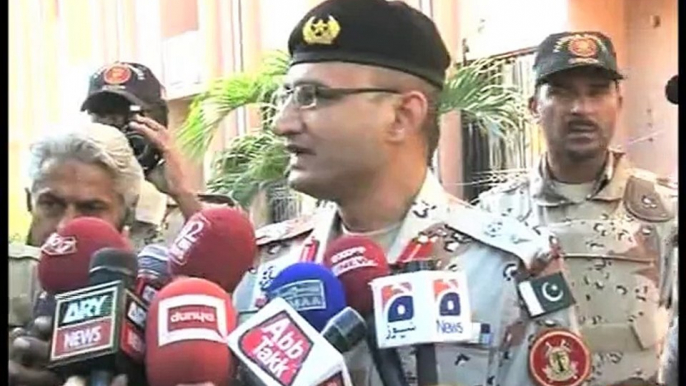 Dunya news- Rangers raid MQM headquarters Nine-Zero, arrests target killers