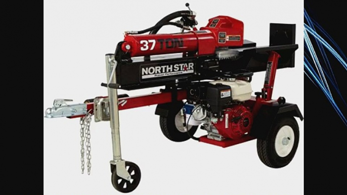 NorthStar Horizontal/Vertical Log Splitter - 37-Ton 270cc Honda GX270 Engine