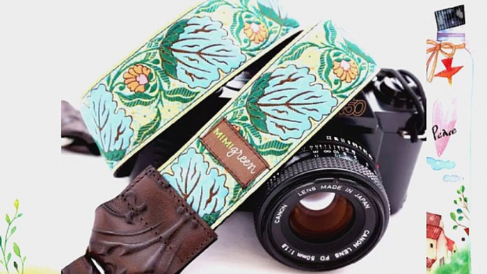 Mimi Green 'Constance' Designer DSLR Camera Strap