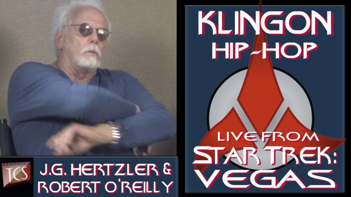 J.G. Hertzler & Robert O'Reilly Singing Klingon Hip Hop