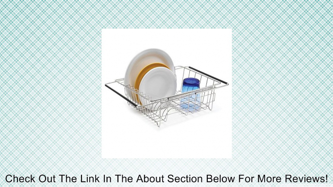 Polder Stainless-Steel Sink Dish Rack Review