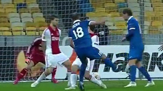 Dnipro 1 - 0 Ajax - Europa League - Play Offs - Highlights - 12/03/2015