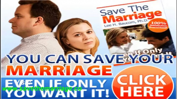 Save The Marriage