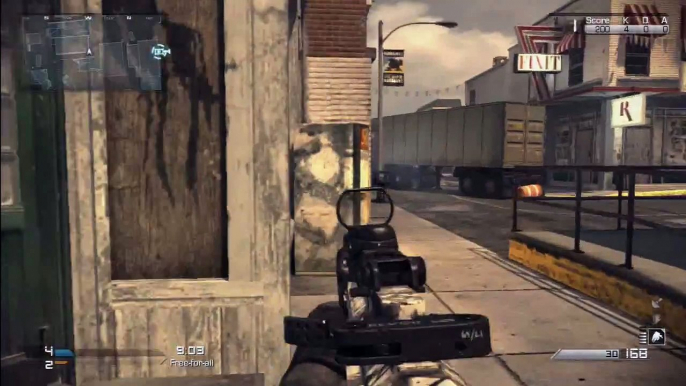 COD Ghosts_ Honey Badger K.E.M Strike On Warhawk!