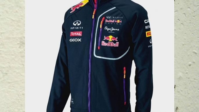 Infiniti Red Bull Racing Official Teamline Sponsoren Softshell Jacke Formel 1 F1 navy XL