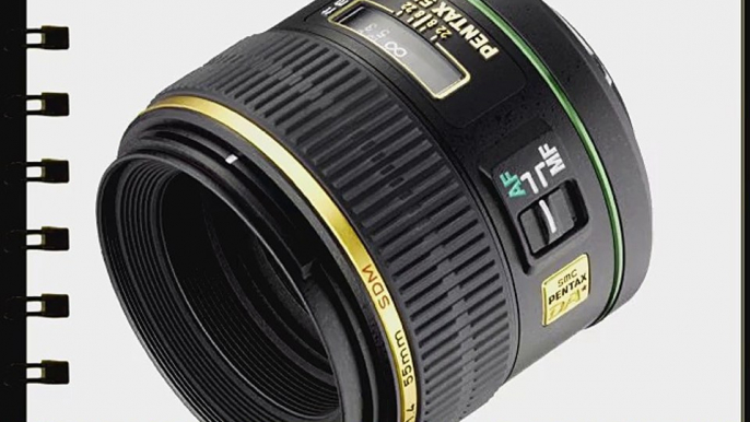 Pentax SMC DA* 55mm f/1.4 SDM Prime Standard Lens w/ Case for Pentax Digital SLR Cameras