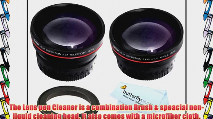 Vivitar Lens Kit For Sony a7 a7R A58 A55 A33 A35 A65 A57 a99 DSLR SLT A55 SLT A33 SLT-a35 SLTA35K