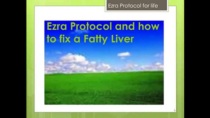 The Ezra Protocol and a Fatty Liver Bible