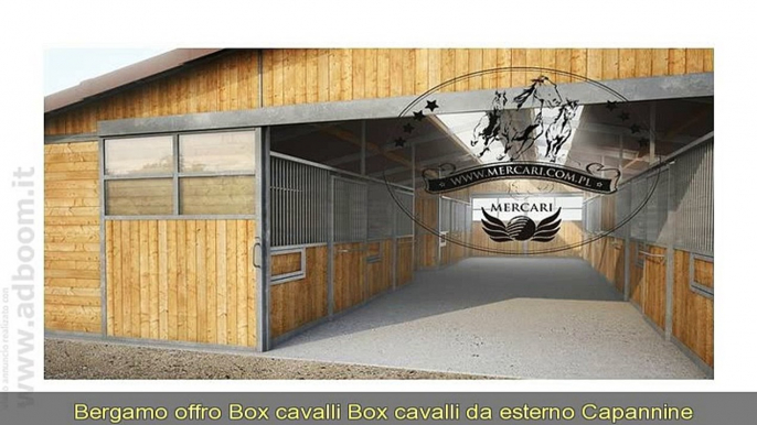 BERGAMO, ARCENE   BOX CAVALLI, BOX CAVALLI DA ESTERNO, CAPANNINE CAVALLI EURO 760