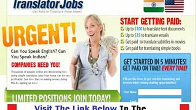 Real Translator Jobs Get  Bonus + Discount