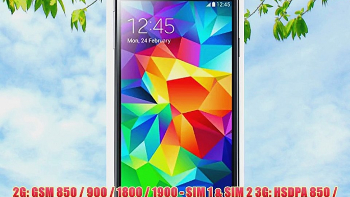 Samsung Korea Galaxy S5 G900FD DUOS 4G LTE 16GB Unlocked GSM Dual-SIM Quad-Core Smartphone