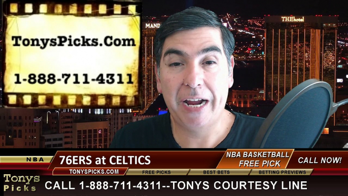 Boston Celtics vs. Philadelphia 76ers Free Pick Prediction NBA Pro Basketball Odds Preview 3-16-2015