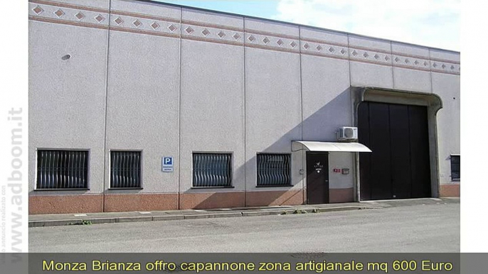 MONZA BRIANZA, BOVISIO-MASCIAGO   CAPANNONE  ZONA ARTIGIANALE MQ 600 EURO 505.000