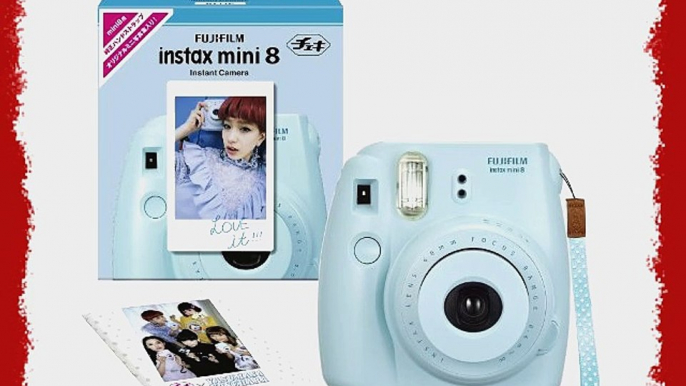 Fuji Instax Mini 8 N Blue   Original Strap Set Fujifilm Instax Mini 8N Instant Camera