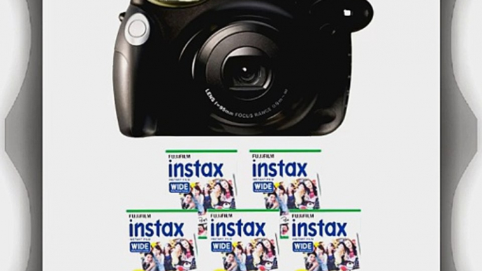 Fujifilm INSTAX 210 Instant Photo Camera Kit with 5 Twin Pack of INSTAX Film