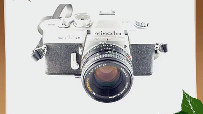 Minolta SRT 101 35mm SLR film camera