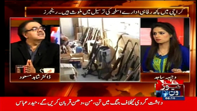 Dr Shahid Masood Discloses List Of Political Parties Having Militant Wings..A Slap To All Parties