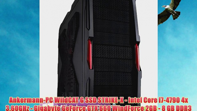 Ankermann-PC WildCAT G SSD STRIKE-X - Intel Core i7-4790 4x 3.60GHz - Gigabyte GeForce GTX