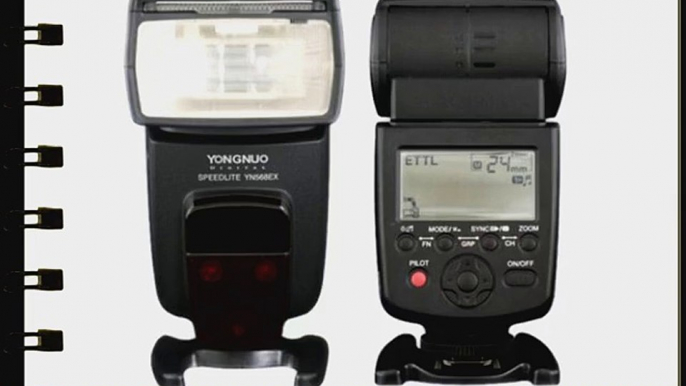 Yongnuo YN-568EX TTL Flash Speedlite HSS For Canon 5DIII 5DII 5D 7D 1100D 1000D (ETTL / i-TTL