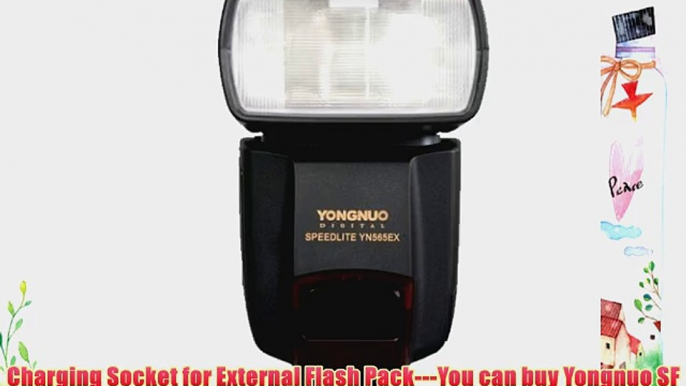 Yongnuo YN-565EX Electronic Speedlight Speedlite Flash Light for Nikon D7000 D5100 D5000 D3100